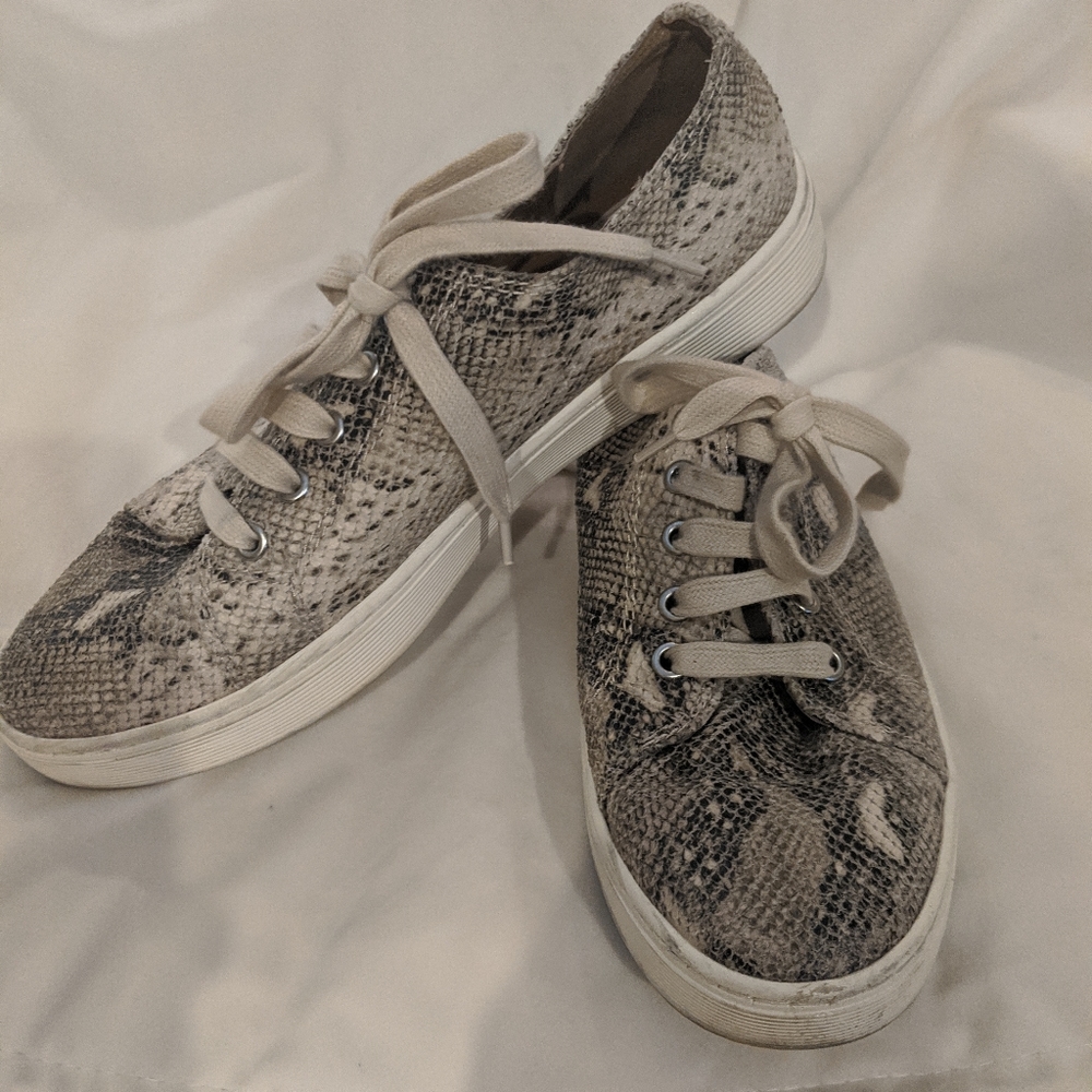 Sofft Snakeskin Sneakers